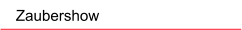 Zaubershow